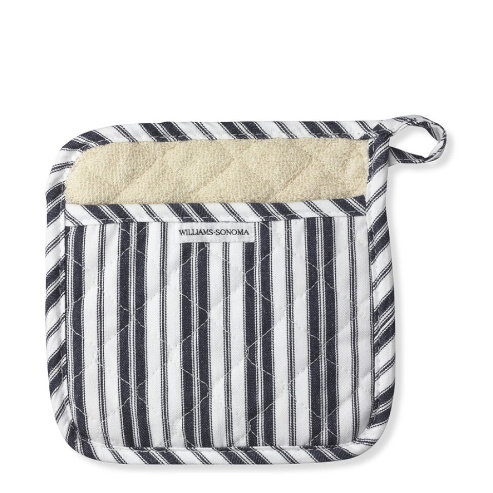Williams Sonoma Stripe Potholder, Navy Williams Sonoma Australia
